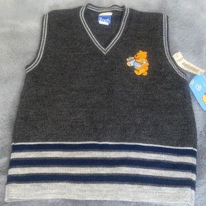 VTG Winnie The Pooh 1990s NWT Sweater Vest Disney